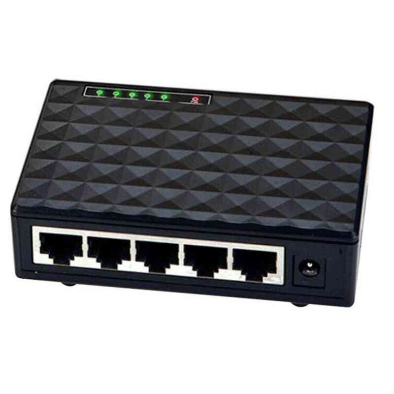 Mini 5-port Desktop 1000 Mbps Network Switch Gigabit Fast Rj45 Ethernet Switcher