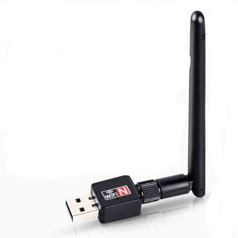 Usb Wifi Antenna Card & Ethernet Dongle Adapter For Pc Desktop