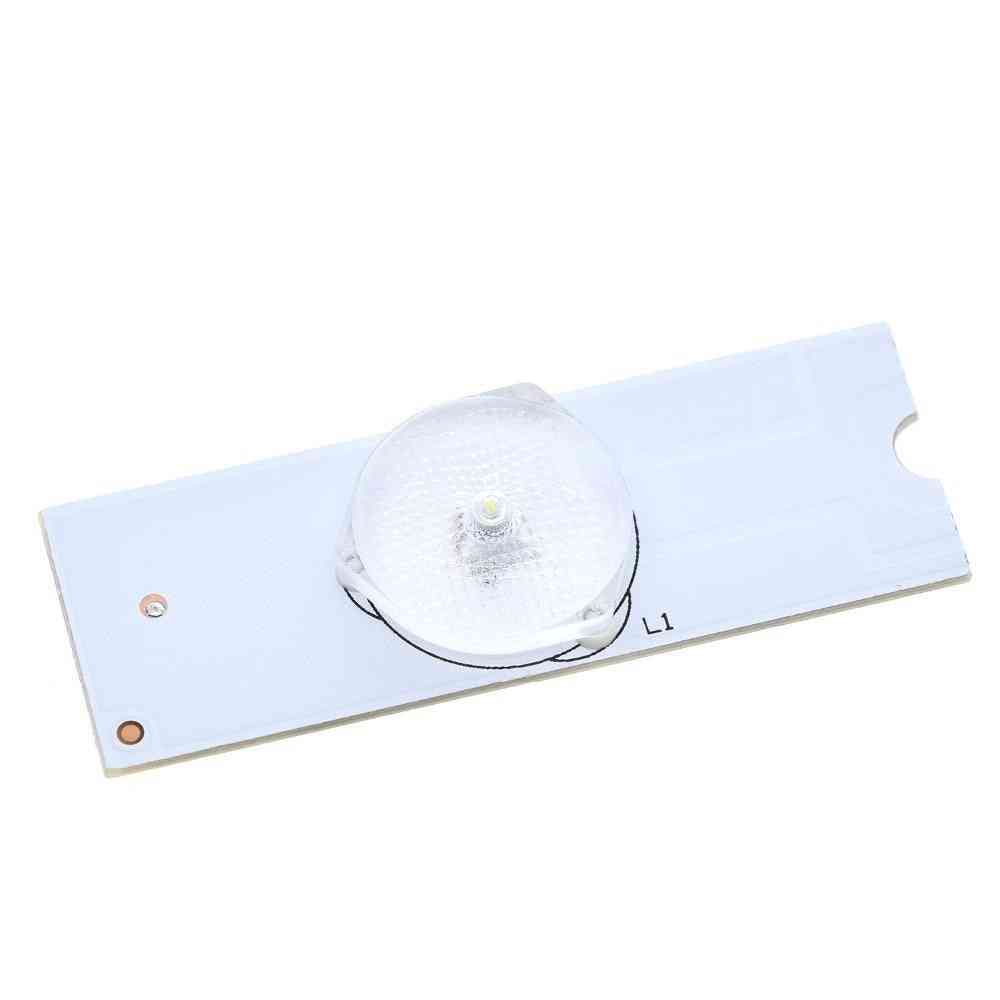 Perline lampada 3v-smd con lente ottica per riparazione tv led