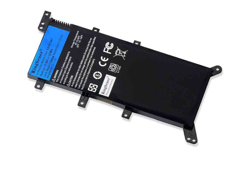 7.5v 37wh, C21n1347 Laptop Battery For Asus