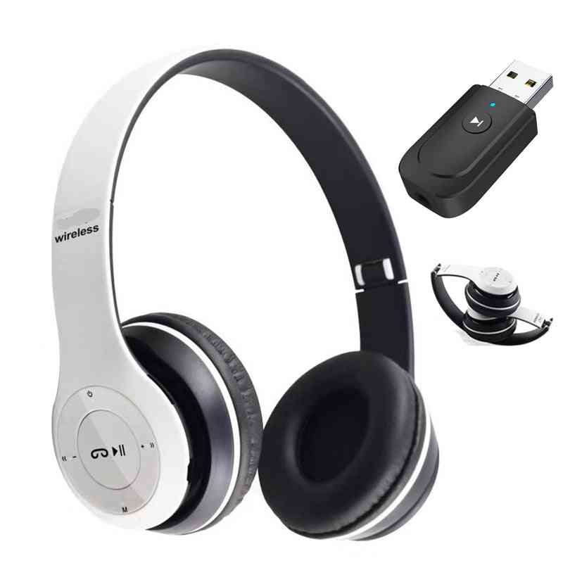 Classical Bluetooth Headphone With Mic Computer Gamer, Headset Wireless, Music Helmet