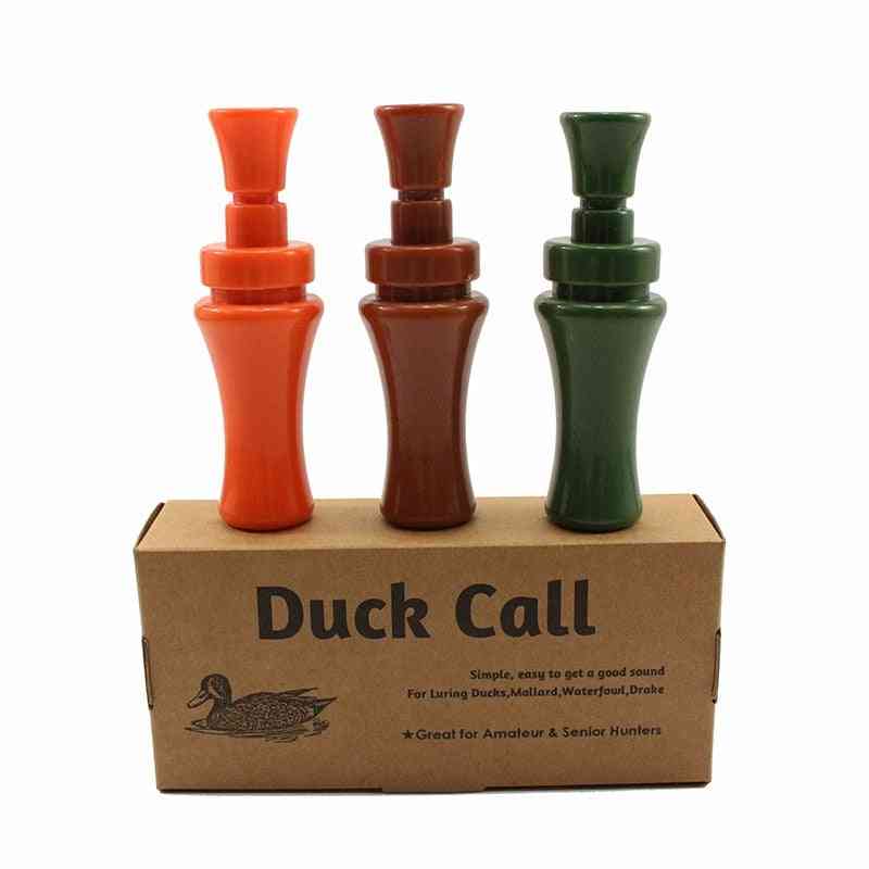 Plastic Duck, Pheasant Mallard, Hunting Caller