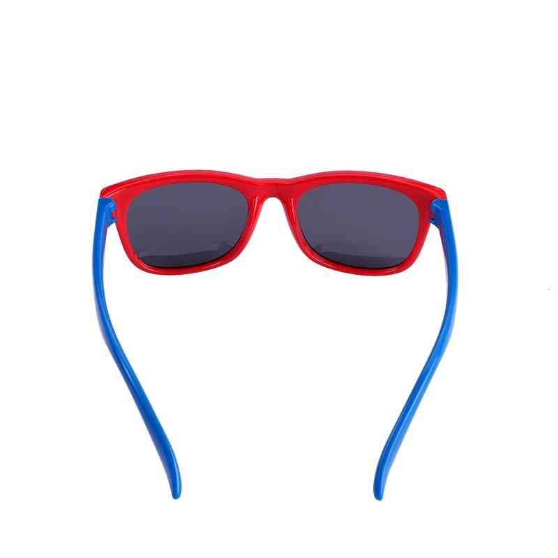 Polarized Silicone Frame Sun-glasses With Car Case Eyewear For &