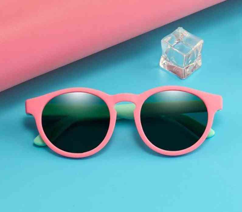 Okrągłe spolaryzowane, silikonowe okulary ochronne, okulary przeciwsłoneczne, okulary przeciwsłoneczne uv400 dla i
