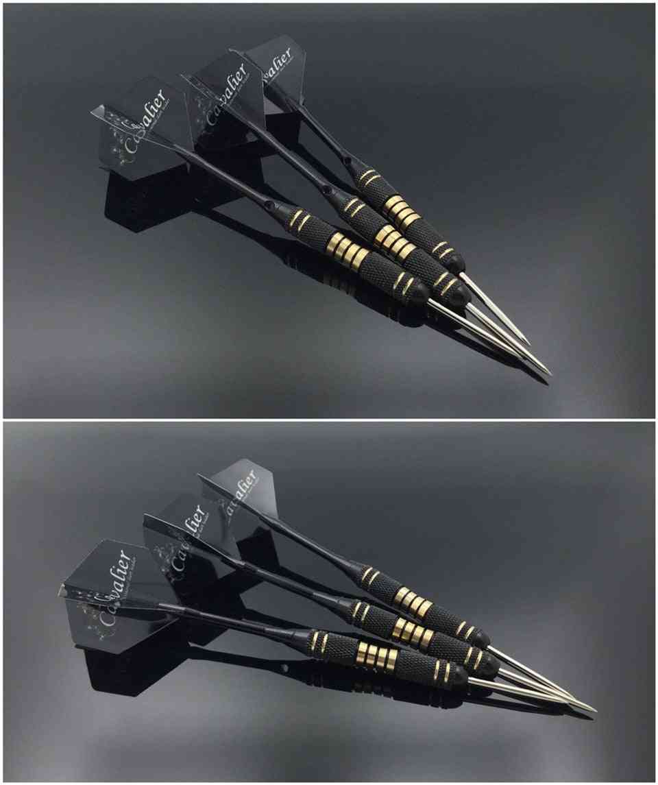 Steel Tip Darts With Brass Shafts, Carry Box