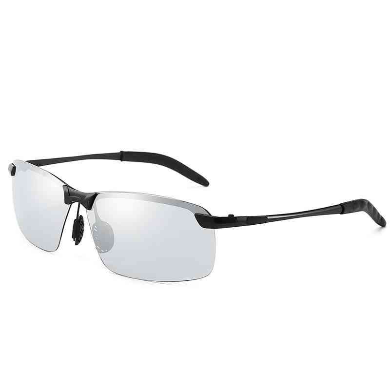 Fotokromiske polariserede solbriller, mænds klassiske førersolbriller