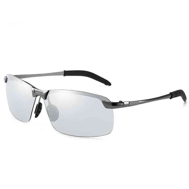 Fotokromiske polariserede solbriller, mænds klassiske førersolbriller