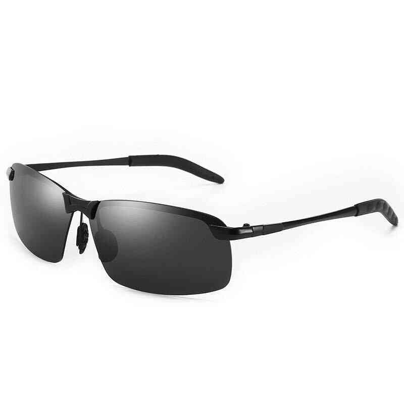 Photochrome polarisierte Sonnenbrille, klassische Herren-Fahrer-Sonnenbrille