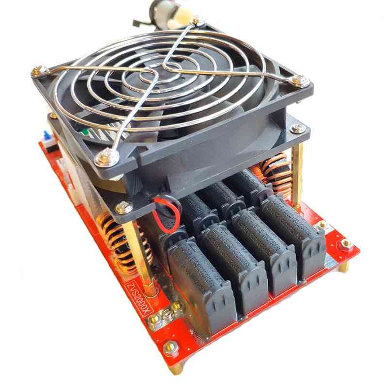 Induction Heating Board, Spiral Copper Pipe, Water Pump & Power Adapter