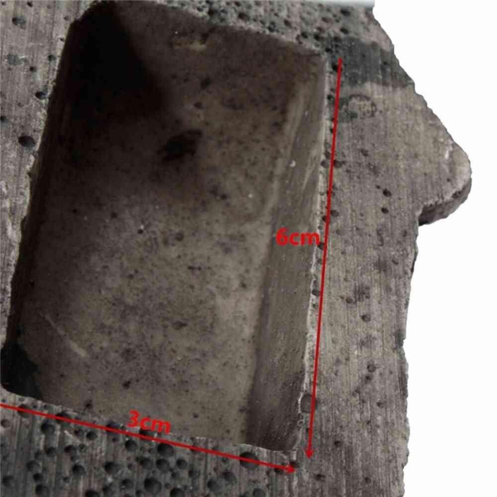 Caja de caja de piedra de roca de seguridad de piel oculta segura caja para llave