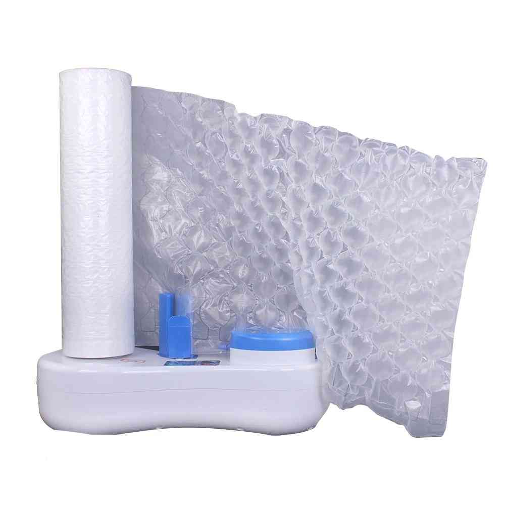Air Cushion Film & Air Pillow Bubble, Wrap Buffer Packaging Machine