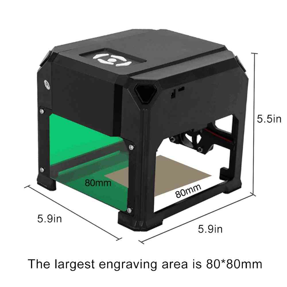 Gravor cu laser cnc, tăietor de imprimantă cu logo-uri, mașină de prelucrare a lemnului