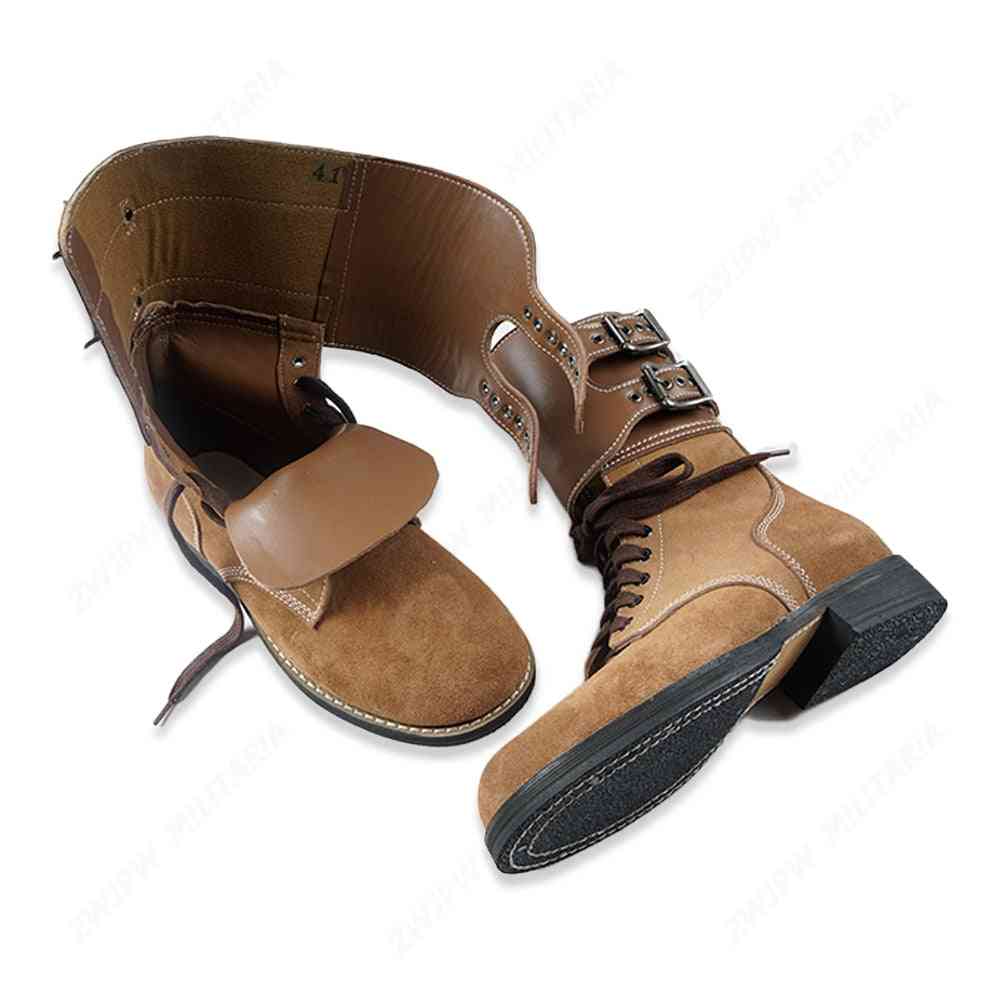 M1943- Ww2 Leather, High Gang, Outdoors Boot