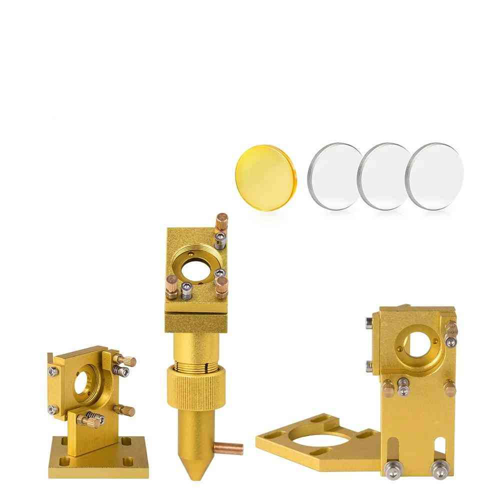 Set di testine laser co2 serie k con specchio per lenti per macchina da taglio laser