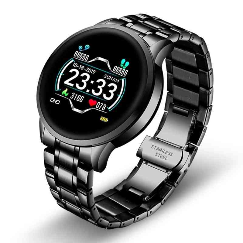 Cyfrowy zegarek ze stali nierdzewnej, męskie elektroniczne zegarki na rękę!