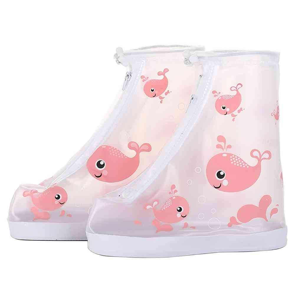 Kids Waterproof Rainboot Shoes Cover