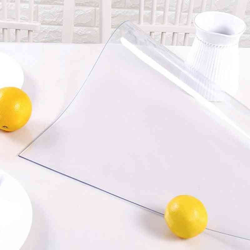 Waterproof- Cushion Kitchen Pattern, Linoleum Glass, Soft Tablecloth Set-2