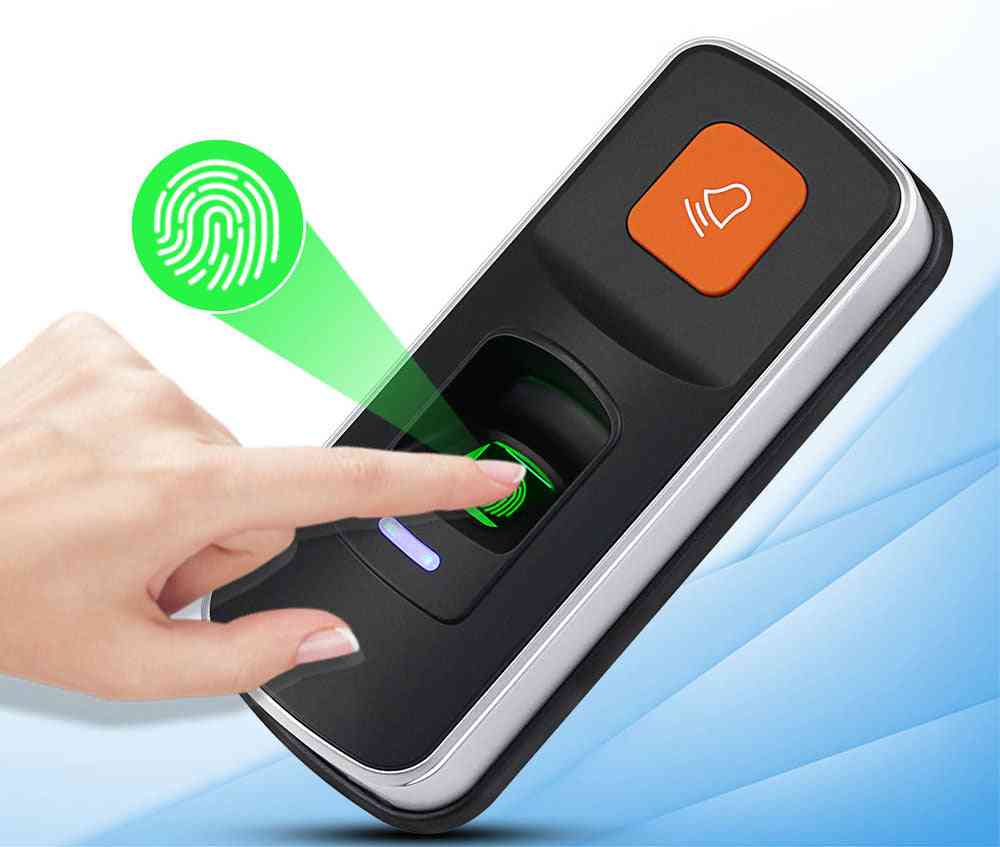 самостоятелен RFID пръстов отпечатък, биометрична система за контрол на достъпа