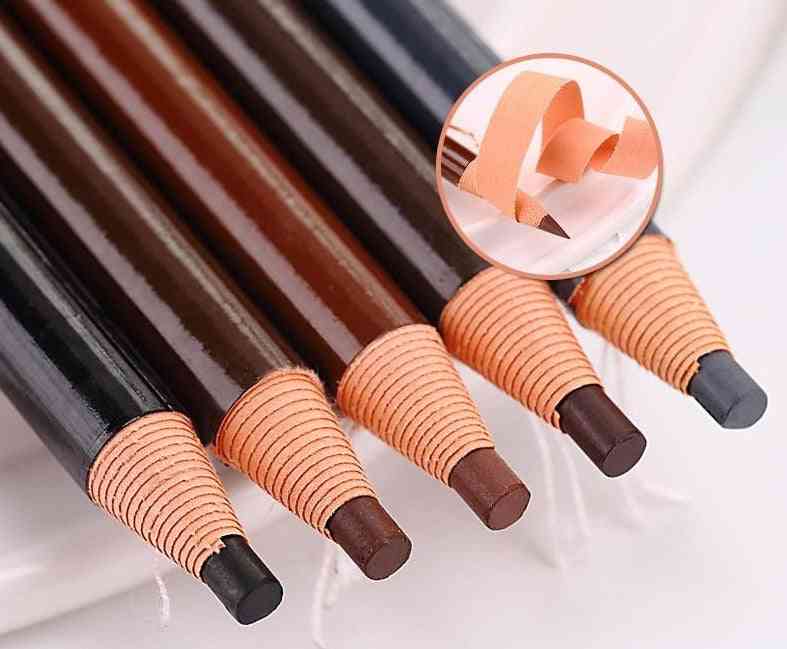 Eyebrow Pencil Makeup Cosmetic Art Waterproof Tint Stereo