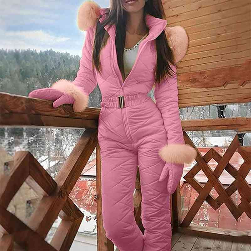 Winter Warm- Casual Thick, Snowboard Jumpsuit