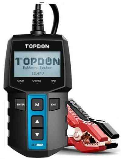 Topdon- autó akkumulátor tesztelő