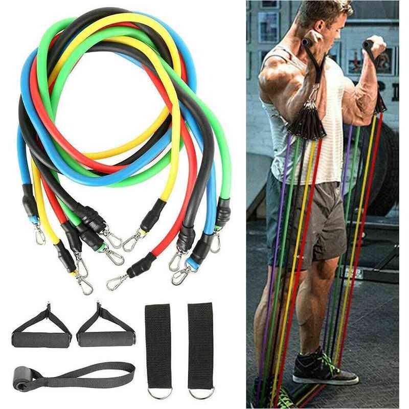 Resistance Bands Workout, Exercise, Crossfit, Fitness Training Tubes