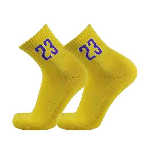 Non-slip Skateboard Basketball Bottom Thick Sports Socks Set-3