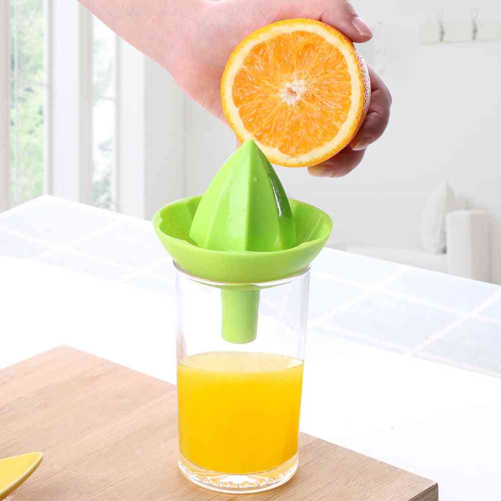 2 In 1 Mini Fruit Juice Cup Squeezer With Funnel