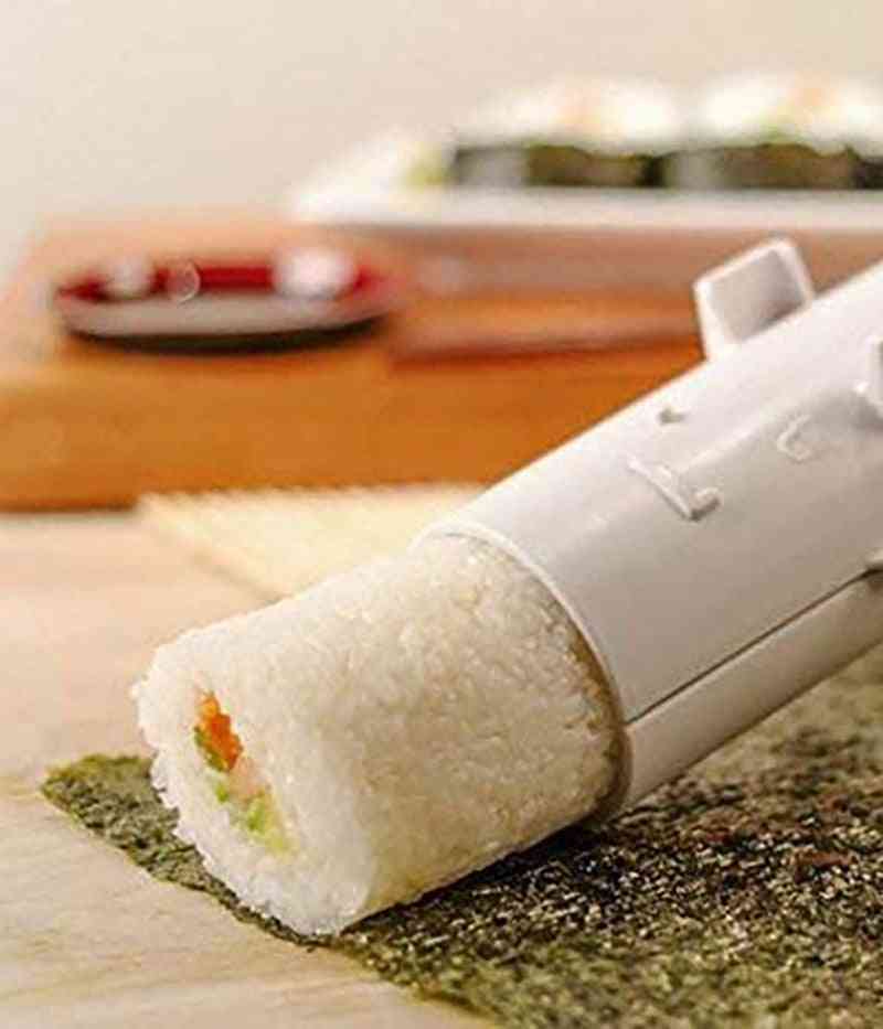 Sushi Maker Roller Rice Mold Bazooka Vegetable Meat Rolling Tool Diy Machine