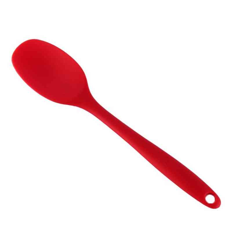 Cake Butter Spatula, Silicone Spoon, Mixing Long-handled Cooking Utensils