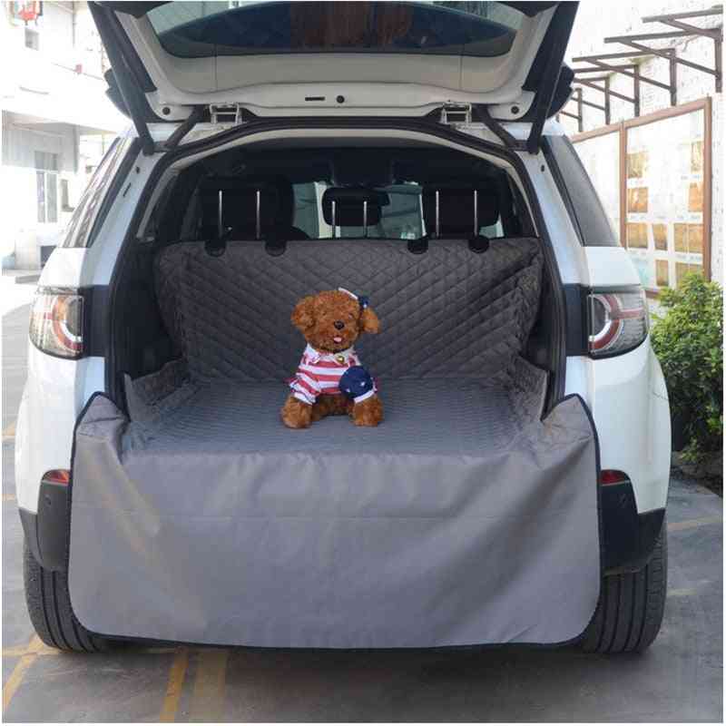 Waterproof Oxford Pet Carriers Dog Car Seat Cover, Trunk Mat