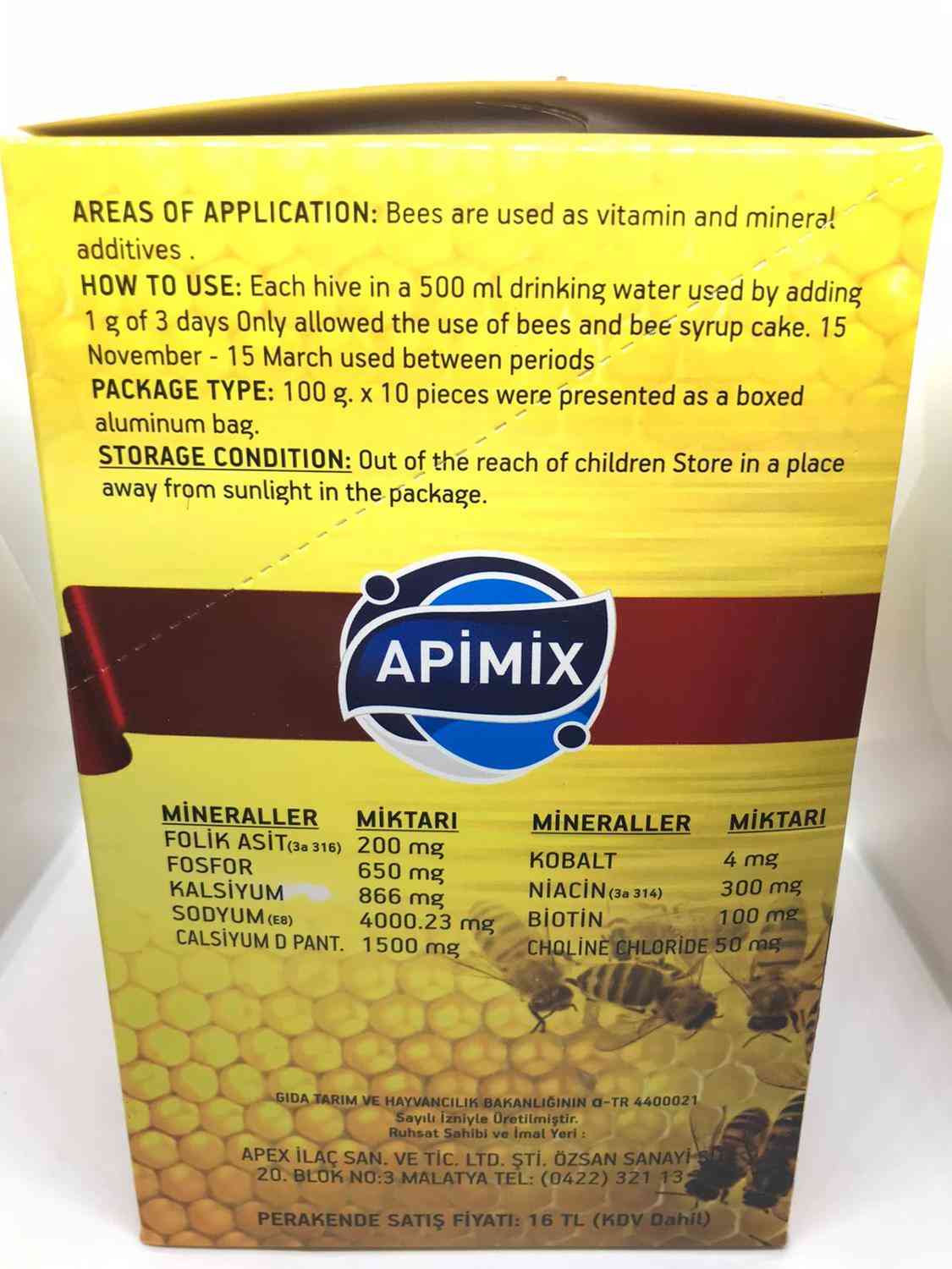 Beemax Megavit- Oral Cozelti, Multivitamin Honey Bee