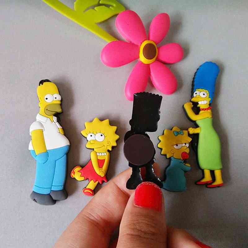 Homer Simpson, Cartoon Creative, Fridge Magnet Sticker