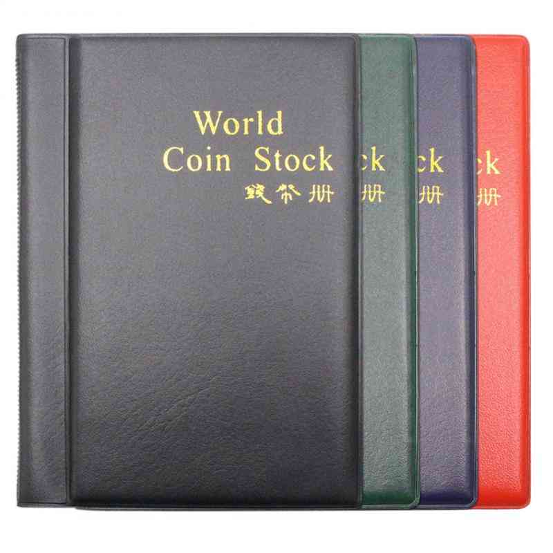 120-pockets Coins Collection, Album Book Holder