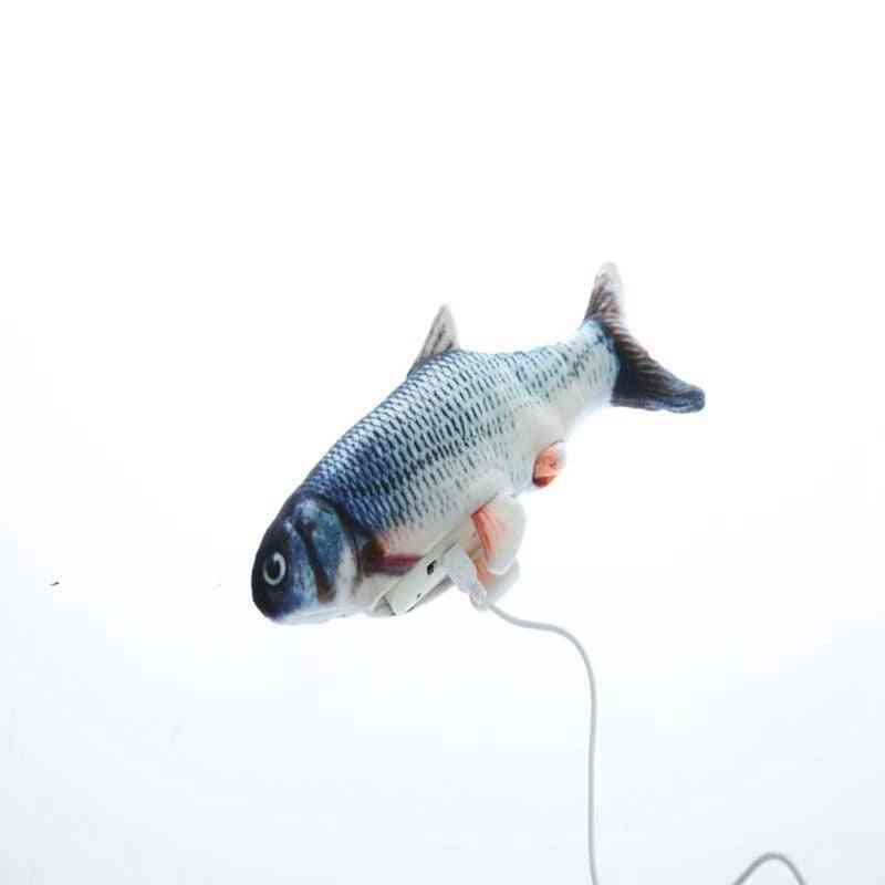 Carga usb- simulación electrónica, pez para mascota
