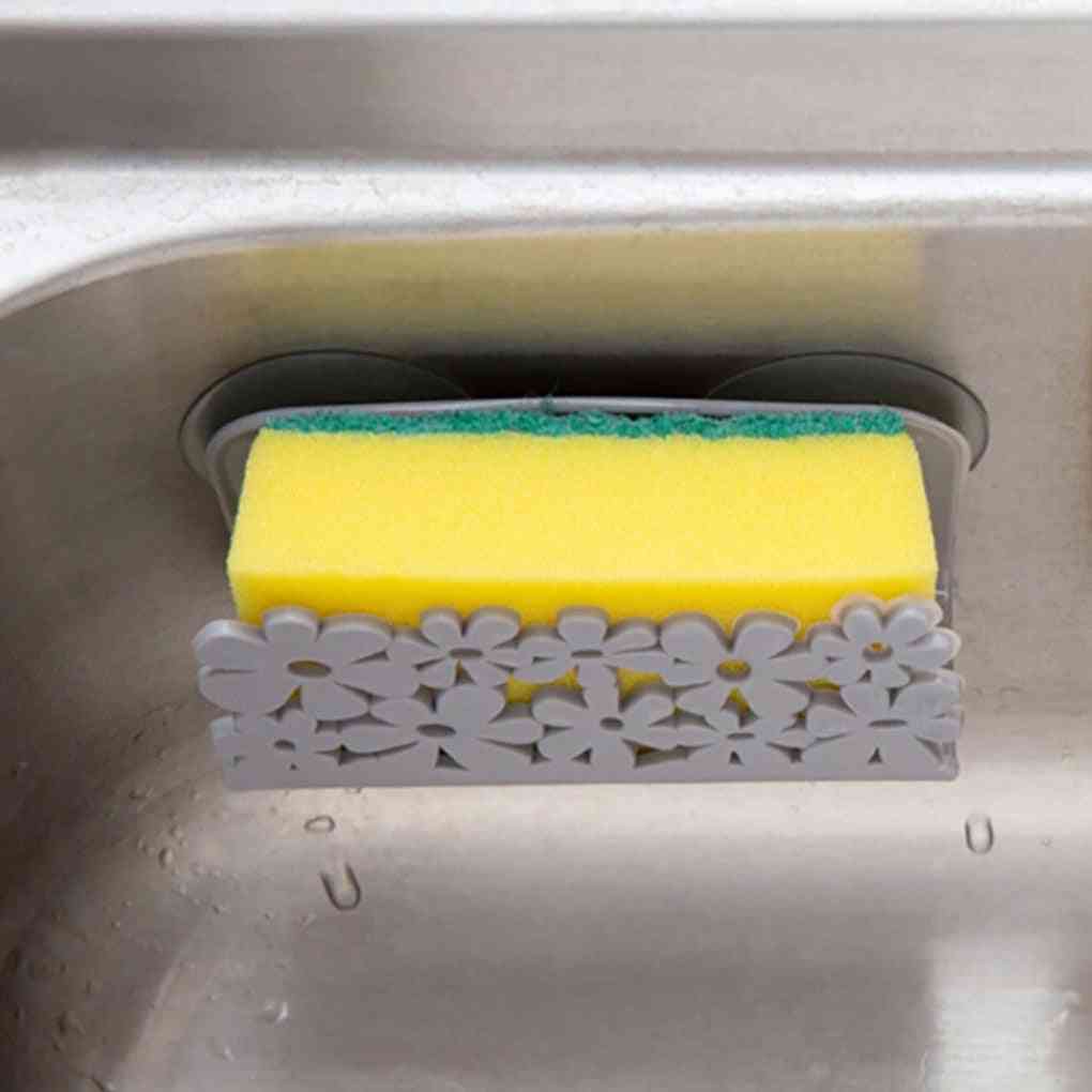 стойка за сушене на вендуза за чинии, чистачки за съхранение на сапун