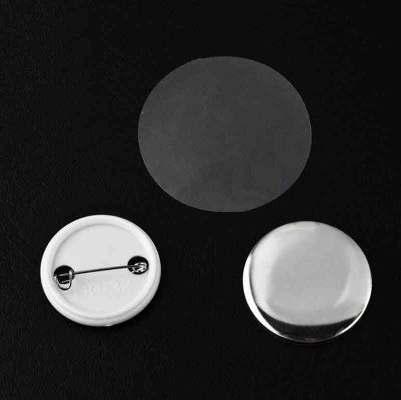 Značka, gumbi in zaponke za potrošni material iz pločevine