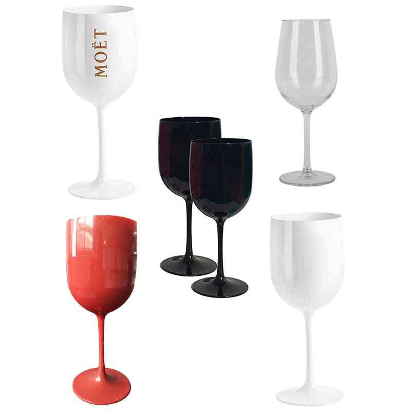 Plastic Acrylic - Goblet Celebration & Party Drinkware Wine Glass