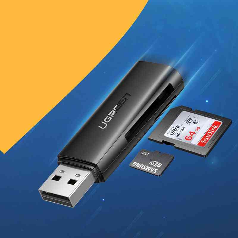 Card Reader To Sd Micro Memory Card Adapter For Laptop Accessories