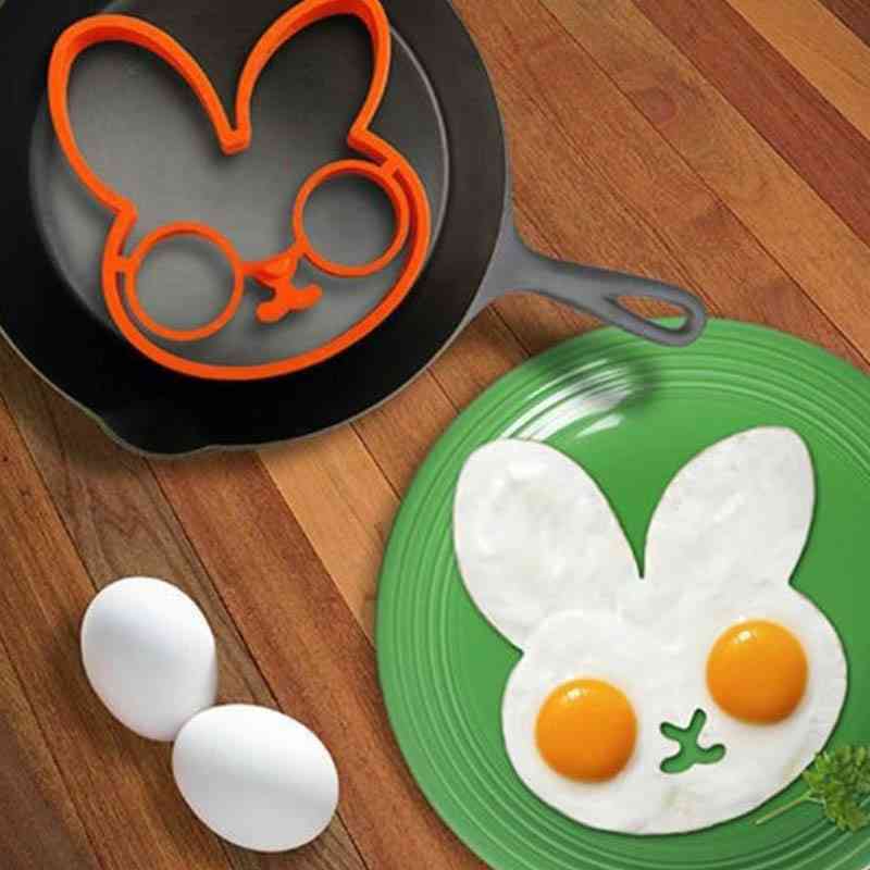 Silikonowy naleśnik jajeczny, kształtownik do pierścieni, gotowanie śniadania, narzędzie do omletów;