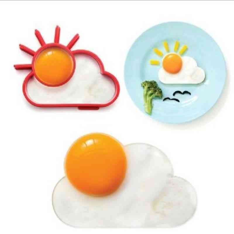Silicone Egg Pancake, Ring Shaper, Cooking Breakfast, Omelette Tool