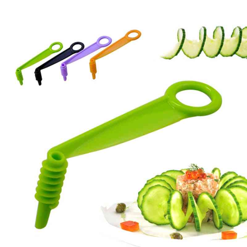 Vegetables Spiral Knife, Multifunctional Fruit & Cucumber Slicer Blade