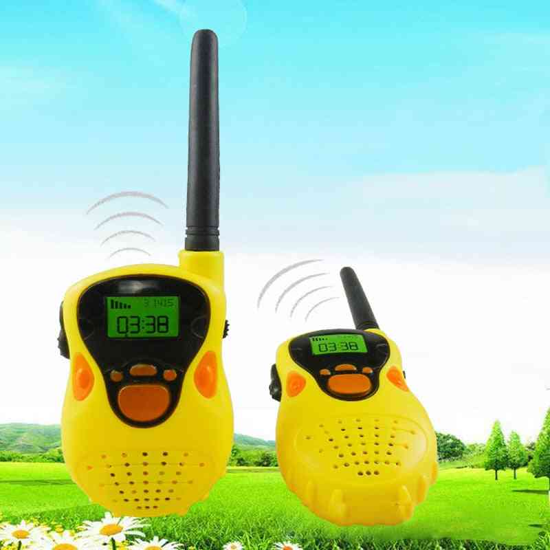 Mini Portable- Handheld Radio, Outdoor Interphone, Walkie Talkies Toy For