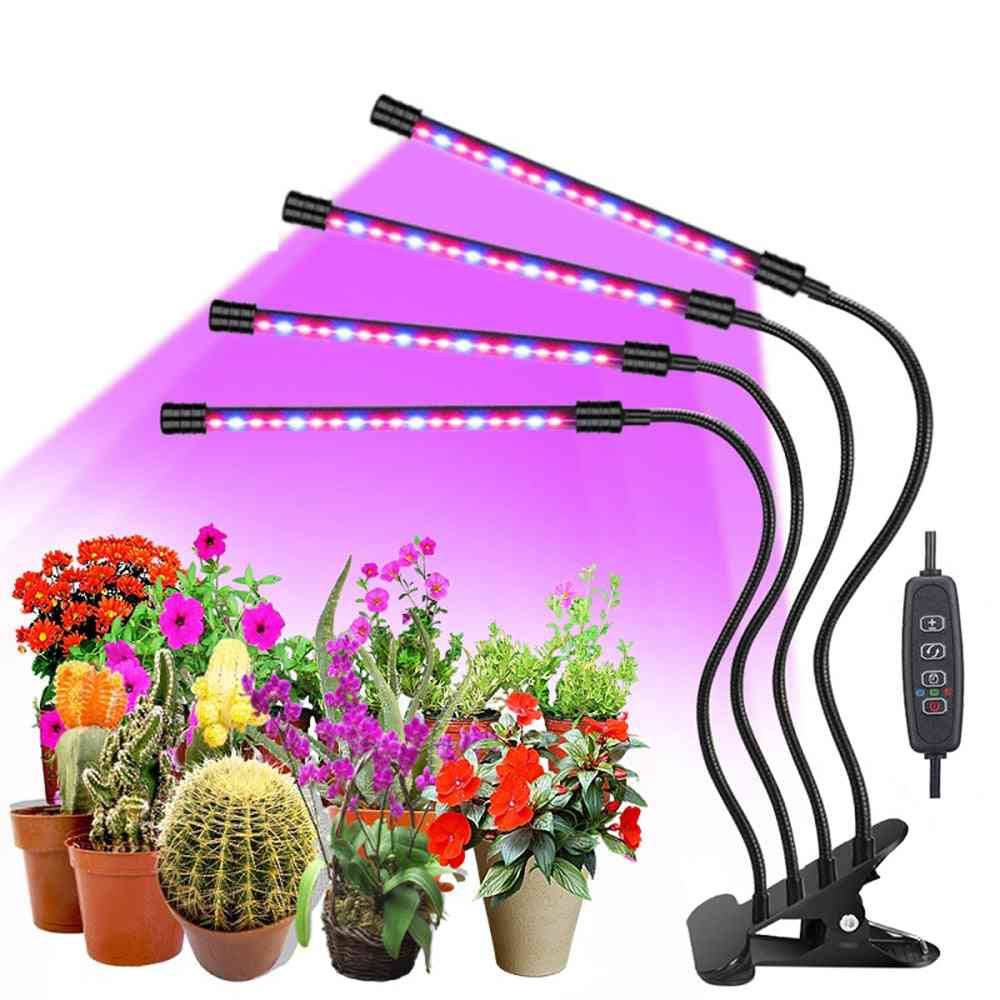 Usb Lamp, Full Spectrum, With Control Plants Seedlings, Flowers, Indoor Led Grow Light