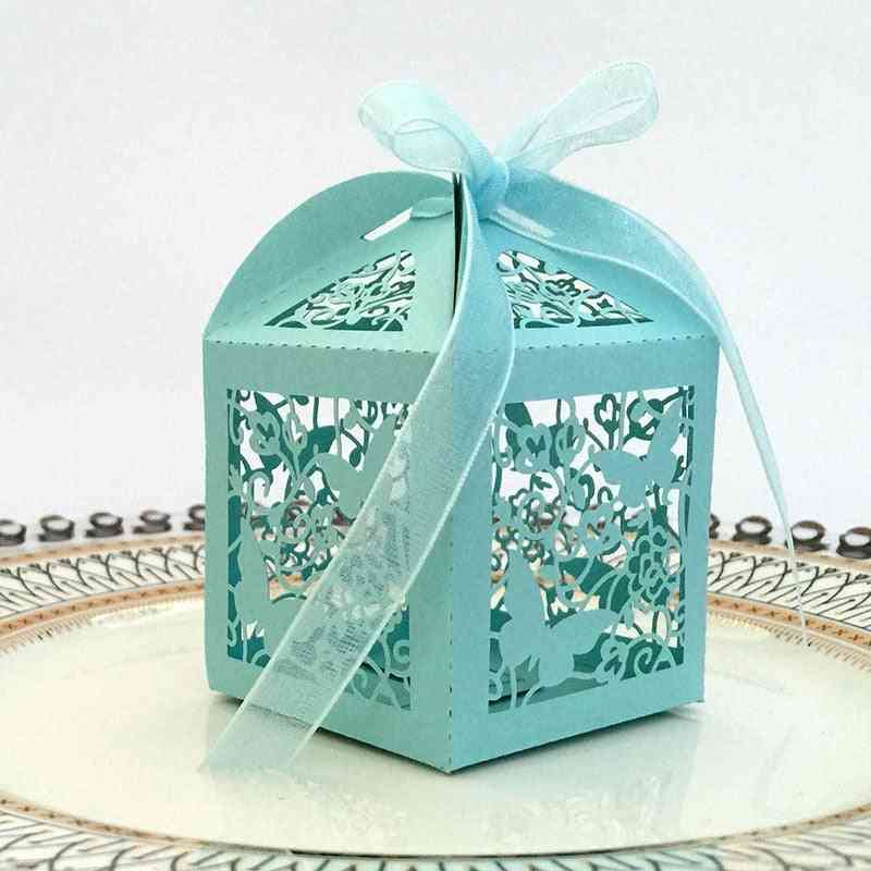 Candy Boxes With Ribbon