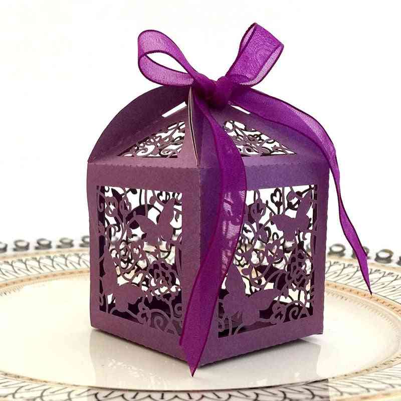 Candy Boxes With Ribbon