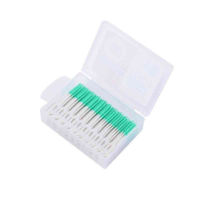 Dental Floss Interdental Brush Teeth Stick