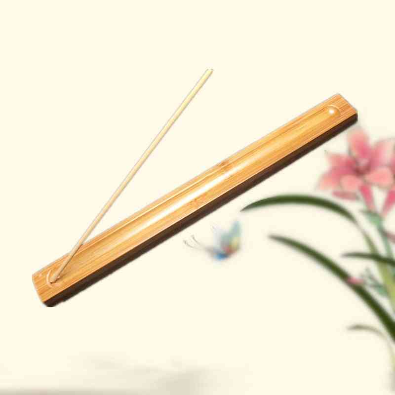 Bambu material- rökelse tallrik, doftande varor, hållare stick
