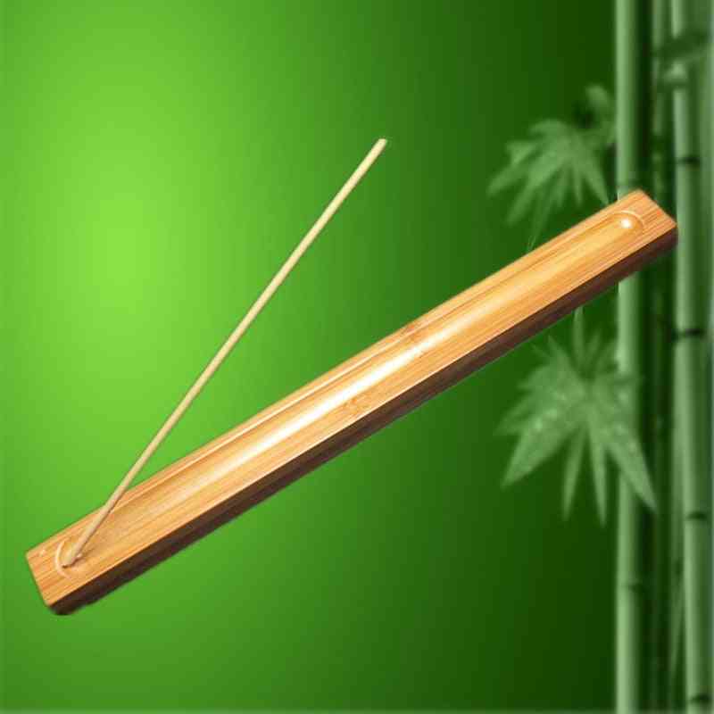 Bambu material- rökelse tallrik, doftande varor, hållare stick