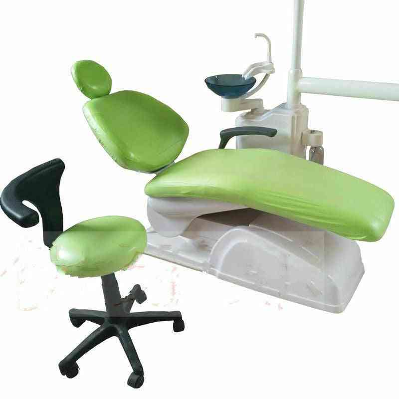 Elastic Waterproof Dental Pu Leather Chair Seat Cover